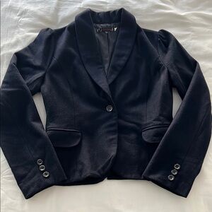Sweet Candy Womens Navy Blazer Jacket
